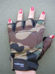 Paintball Australia fingerless combat glove